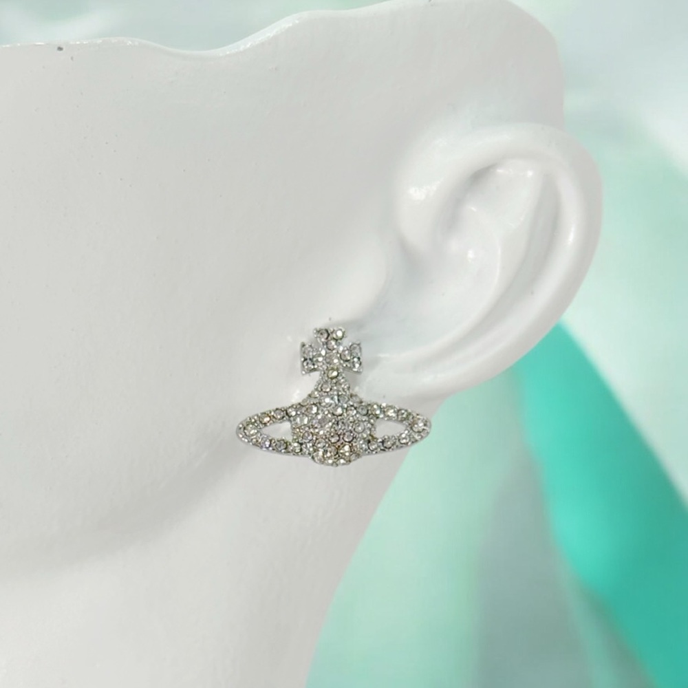 Vivienne Westwood Silver Earrings - Picture 6 of 6